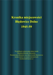 Kronika Błędowic Dolnych z lat 1945-1959
